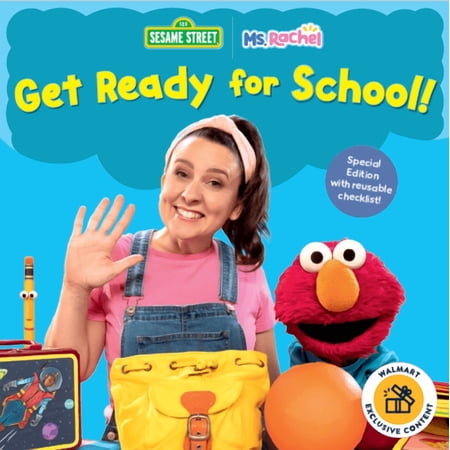 Get Ready for School! Ms. Rachel & Sesame Street Walmart Exclusive (Hardcover)