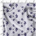thumbnail image 2 of Soimoi Minky Blue Fabric By the Yard - 56 Inch Wide - Florals Print Fabric - Elegant and Timeless Patterns for Fashion and Home Decor Printed Fabric, 2 of 6