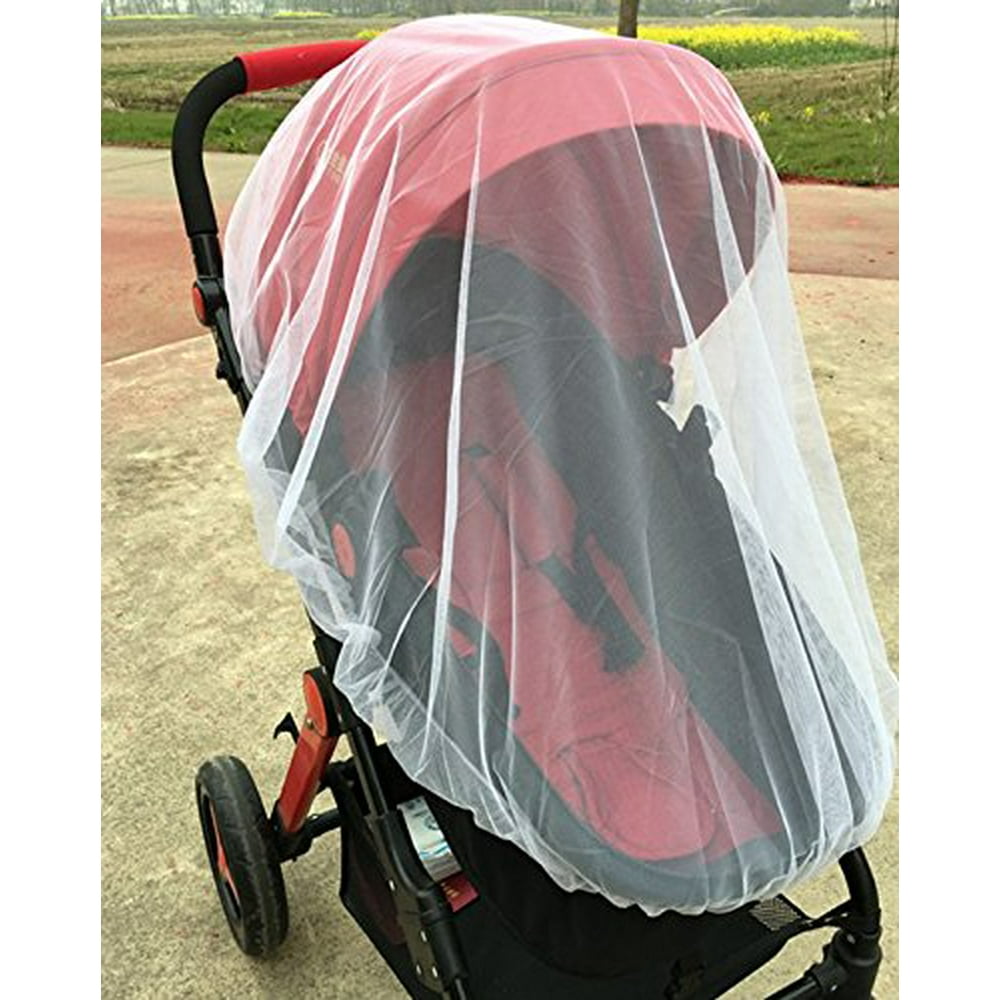Home Cal Baby Mosquito Net for Baby Strollers Encryption Fabric White Universal Size Walmart