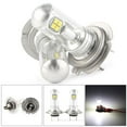 thumbnail image 5 of ZS 2pcs DC12-24V Car H7 6000K 80W 3000LM High Power LED Fog Driving Light Lamp Bulb White Lighting Replacement Bulbs, 5 of 5