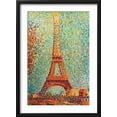 thumbnail image 2 of Art.com The Eiffel Tower Art Print by Georges Seurat, Black Frame Wall Art, 17" x 23", 2 of 5