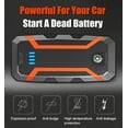thumbnail image 2 of XIHAMA Jump Starter Portable for 8.0L Gas/5.0L Diesel, 12V/1500A Auto Jump Box Car Battery Charger Pack, USB Quick Charge Type-C & LED Light & Compass, 2 of 6