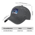thumbnail image 3 of Patriotic Stars And Stripes Eagle Wreath Cowboy Hat Baseball Hat Trucker Hat For Men Women Retro Denim Hats Baseball Cap Dad Hat, 3 of 5