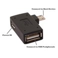 thumbnail image 4 of Auvipal Adaptador Micro Usb A Usb Otg 2 En 1 Con Alimentación De 90 Grados En Ángulo Recto Para Firestick S/Nes Classic Mini Sega Genesis Y Más, Paquete De 2, 4 of 5