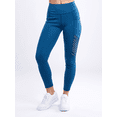 thumbnail image 3 of JupiterGear JG-A940-LEG-BLK-LXL High-Waisted Pilates Leggings with Side Pockets & Mesh Panels Black Large X-Large, 3 of 18