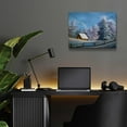 thumbnail image 6 of Epic Art 'Cozy Cabin' by Gary Adams, Acrylic Glass Wall Art, 16"x12", 6 of 8