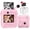 Pink, variant on Kids Instant Print Camera-30MP Perfect Birthday for Boys & Girls with 32GB Card and 4 Rolls of Printing Paper-Pink