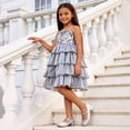 thumbnail image 3 of DREAM PAIRS Girls Mary Jane Low Heel Dress Shoes Flower Party Wedding Pumps for Little and Big Kids, 3 of 6