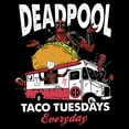 thumbnail image 2 of Men's Marvel Deadpool Taco Tuesdays Everyday  Graphic T-Shirt, 2 of 5