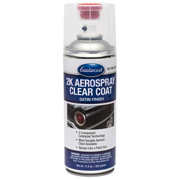 Eastwood 2k AeroSpray Spray Paint Satin Clear