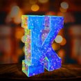 thumbnail image 3 of Led Letter Lights 26 Alphabet, Battery Powered Marquee Letters for Party Decor, Light Up Customizable Signs for Home Wall Tabletop Display, 3 of 7