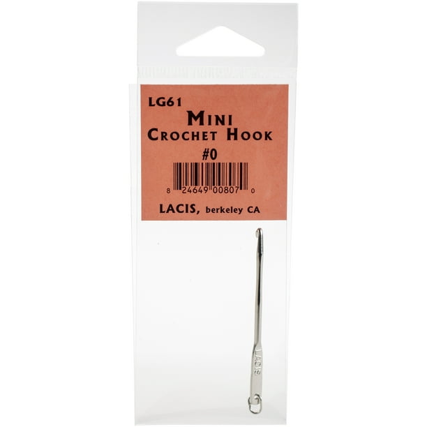 Lacis Mini Crochet Hook 2.25"0