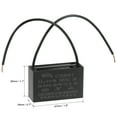 thumbnail image 3 of Capacitor de ventilador de techo CBB61 de 5.5uF 250V AC 2 cables Uxcell, 1 paquete, 3 of 6