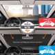 thumbnail image 5 of Parasol Brillar Delantero para Coche Plegable Plateado 160 x 86 CM, 5 of 5