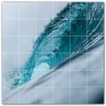 thumbnail image 1 of Picture-Tiles.com: Waves Ceramic Tile Wall Mural WAL501158-66S. 25.5"W x 25.5"H using (36) 4.25" x 4.25" Ceramic Tiles-Satin Finish, 1 of 3