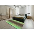 thumbnail image 4 of Ahgly Company Indoor Rectangle Patterned Green Snake Green Area Rugs, 7' x 10', 4 of 6