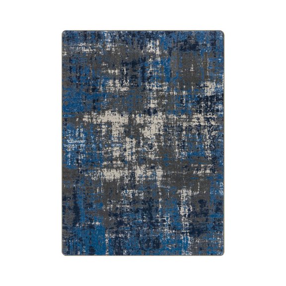 Terra Mae 7'8" x 10'9" area rug in color Marine