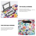 thumbnail image 5 of Lsque Colorful Watercolor Dots Printed Luggage Cover, Travel Luggage Protector,Scratch and Dirt Resistant, Fits 18-32 Inch Luggage - Medium, 5 of 9