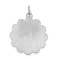 thumbnail image 3 of Sterling Silver Rhodium-plated My Confirmation Disc Charm QC370 (25mm x 23mm), 3 of 3