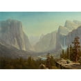 thumbnail image 3 of Bierstadt, Albert 24x18 Black Modern Framed Museum Art Print Titled - Yosemite, 3 of 5
