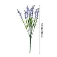 thumbnail image 3 of Diceymbol Artificial Simulation Plants With 9 Lavenders – 16.54 in, Realistic Spring Grass, Table Centerpiece for Wedding or Home, Multiple Colors, 3 of 6