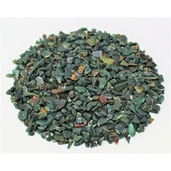 Bloodstone Semi Tumbled Gemstone Mini Chips 3-6 mm 'A' Grade Wholesale Bulk Lot