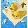 thumbnail image 4 of Sandalias Rosyclo Shark Cloud EVA Antideslizantes Amarillas Talla 8.5-9, 4 of 5