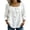 White, variant on Bow Square Neck Blouse for Women, Long Sleeve Puff Sleeve Top - Casual Solid Color Tunic Shirt with Tie Front Detail Light Blue M