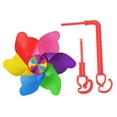 thumbnail image 3 of LOVIVER 4X Roue de Guidon de Vélo pour Enfants Coloré pour Poussette Trottinette la Plupart, 3 of 8