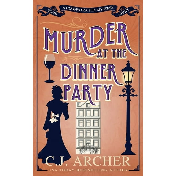 Cleopatra Fox Mysteries Murder at the Dinner Party, Book 8, (Paperback)