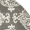 thumbnail image 5 of SAFAVIEH Glamour GLM568D Handmade Dark Grey / Ivory Rug, 5 of 6