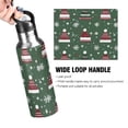 thumbnail image 4 of Yayeee 20oz Insulated Water Bottle Double Wall Stainless Steel with Flip Straw Lid, Christmas Hats, 4 of 7