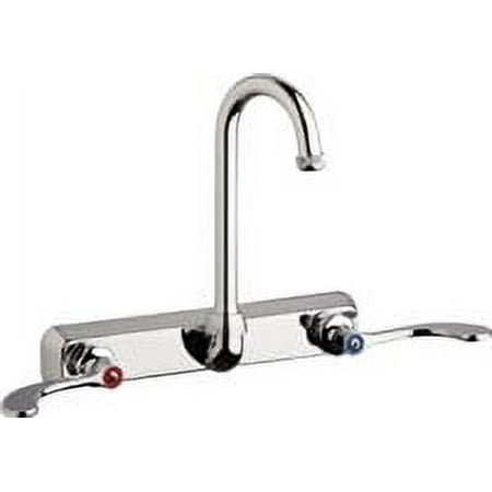 Chicago Faucets W8w-Gn1ae1-317Ab Commercial Grade Centerset Laundry / Service Faucet -
