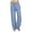 Light Blue#women's linen dress pants, variant on LMKIHUSA Cotton Linen Wide Leg Pants for Women Casual Summer Elastic Waist Trousers with Pockets Loose Dressy 2025 Pant White,XL