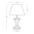 thumbnail image 2 of Lámpara de Mesa Clásico Blanco E27 60w 1 Luz LámparaYa Designers 23163-4 / Clásico / Lámpara de Mesa, 2 of 5