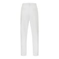 thumbnail image 4 of Men's Casual Pants Men’ s Solid Casual Pocket Wide Leg Pants Elastic Waist Belt Loose WH1 L, 4 of 8