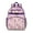 Purple-15, variant on Small Tropical Floral Backpack for Toddlers Spacious Adjustable Padded Straps Chest Strap Water-resistant Lightweight School Backpack for Student and Students