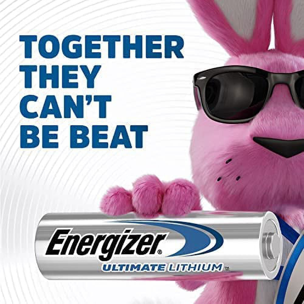 Energizer Ultimate Lithium Battery AA and AAA Variety Pack, 4 Double A and 4 Triple A Batteries (8 Count)