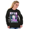 thumbnail image 5 of Retro Cartoon Embrace Your Betty Women Crewneck Sweatshirt Brisco Brands S, 5 of 6