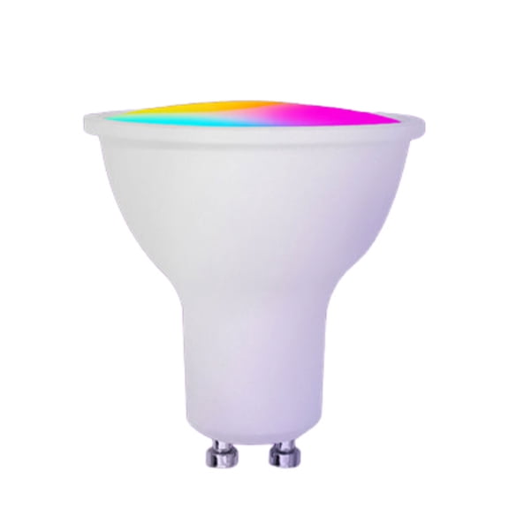 Cateissary Graffiti Wifi Smart Light Cup Spotlight Función de memoria Temporizador Configuración Control de grupo GU10 RGB CW Iluminación y accesorios Bluetooth GU10-220V