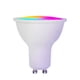 thumbnail image 1 of Cateissary Graffiti Wifi Smart Light Cup Spotlight Función de memoria Temporizador Configuración Control de grupo GU10 RGB CW Iluminación y accesorios Bluetooth GU10-110V, 1 of 6