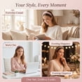 thumbnail image 6 of Gocvo 8Pcs Wide Headbands for Women, Fashion Pearl Headband Vintage Headbands for Girls Cute Hair Accessories for Gifts, 6 of 7