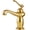 A-Gold, variant on Bathroom Faucet Antique Bronze Finish Brass Basin Sink Solid Brass Faucets Single Handle Water Mixer Taps Bath Crane -Modern Design