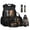 Black Horse, variant on FOR U DESIGNS Raven Moon Forest Print Backpack And Lunch Box Set for Kids Large Capacity Schoolbag With Lunch Bag Pencil Bag Water Bottle Holder Keychain Bookmark Back to School Gifts for Kids