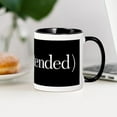 thumbnail image 4 of CafePress - (Pun Intended) Mug - 11 oz Ceramic Mug - Novelty Coffee Tea Cup, 4 of 6