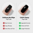 thumbnail image 3 of Set de Esmalte en Gel GAOY Glassy Gel Top Coat y Base Coat 16 ml, 3 of 6