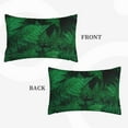 thumbnail image 4 of Balery Green Leave Fern Bedding Queen Pillow Cases - Envelope Closure - Soft Brushed Microfiber Fabric - Shrinkage and Fade Resistant Pillow Cases-14"x20", 4 of 9