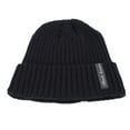 thumbnail image 3 of IDALL Mens Hats,Winter Hats Men And Women Knitted Warm Hat Autumn And Winter Thickened Cap Ushanka,Trapper Hat Black, 3 of 4