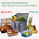 thumbnail image 2 of Bolsa Térmica VENO Bolsa Isotérmica para Compras y Delivery de Comida 2 Paquetes, 2 of 7