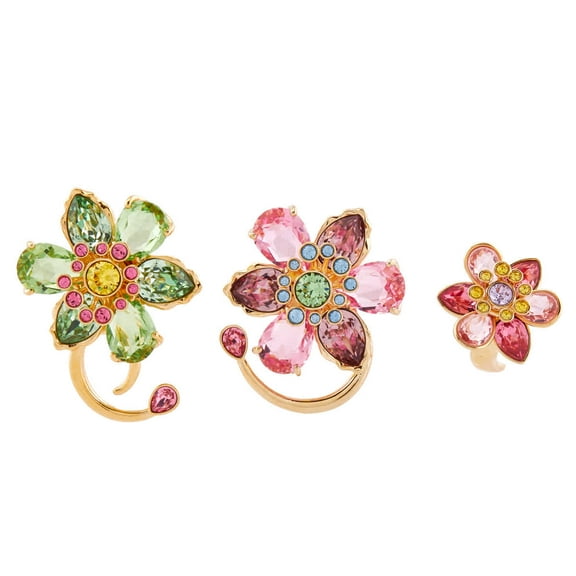 Swarovski Idyllia Mixed Cuts Crystal Ear Cuff Set (3)